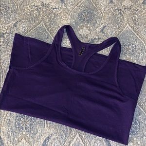 Purple Nike Racerback Workout Tank